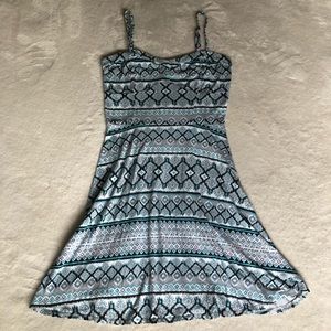 Aeropostale Blue Patterned Sundress